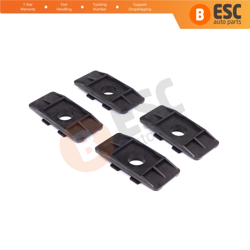 4 Pieces Front Fender Wing Plate Retaining Fixing Clips for Renault Clio Ypsilon MK2 Espace MK4 Thalia Scenic Megane MK1 7700412158 