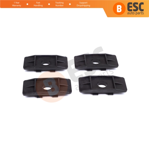 4 Pieces Front Fender Wing Plate Retaining Fixing Clips for Renault Clio Ypsilon MK2 Espace MK4 Thalia Scenic Megane MK1 7700412158 