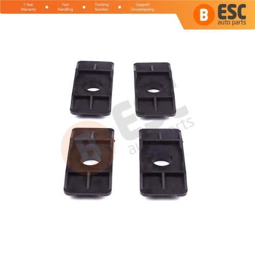 4 Pieces Front Fender Wing Plate Retaining Fixing Clips for Renault Clio Ypsilon MK2 Espace MK4 Thalia Scenic Megane MK1 7700412158 