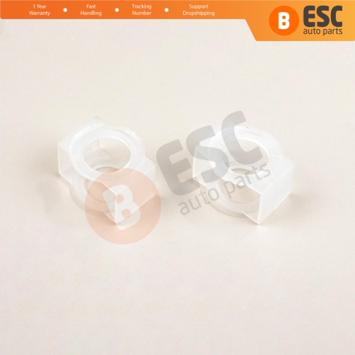 2 Pieces Gearbox Gear Linkage Selector Rod End Bush Seal for Renault 19 Megane Clio Kangoo Laguna Scenic Twingo Dacia Logan Sandero 7700743133