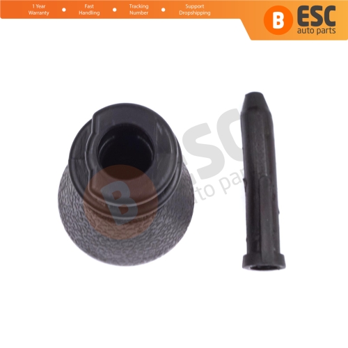 5 Speed Gear Shift Stick Knob Black Gray For Peugeot 106 206 206+ 306 406 605 2403AP