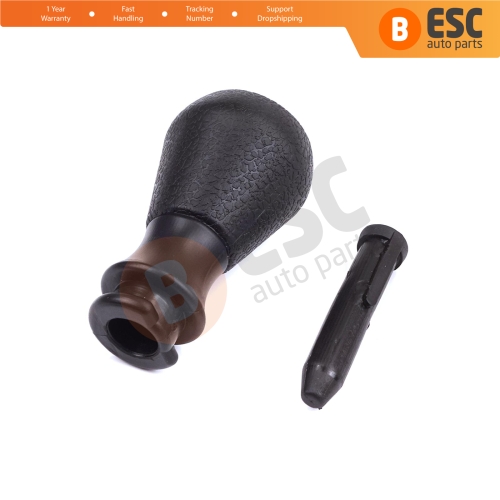 5 Speed Gear Shift Stick Knob Black Gray For Peugeot 106 206 206+ 306 406 605 2403AP