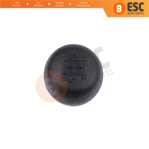 5 Speed Gear Shift Stick Knob Black For Citroen Berlingo Peugeot Partner MK1 2403.V0