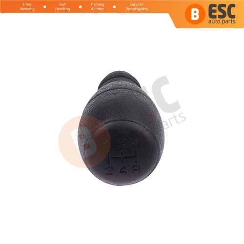 5 Speed Gear Shift Stick Knob Black For Citroen Berlingo Peugeot Partner MK1 2403.V0