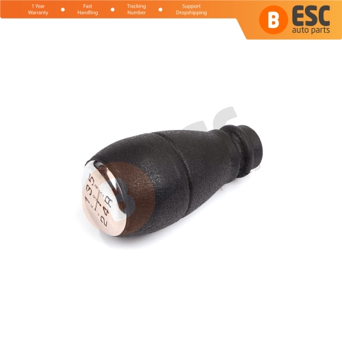 5 Speed Gear Shift Stick Knob Chrome Black For Citroen Berlingo Peugeot Partner MK1 2403.T9