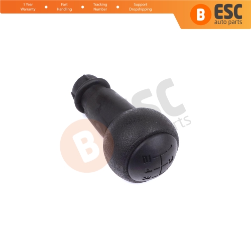 5 Speed Gear Shift Stick Knob Black For Peugeot Partner Tepee Citroen Berlingo MK2