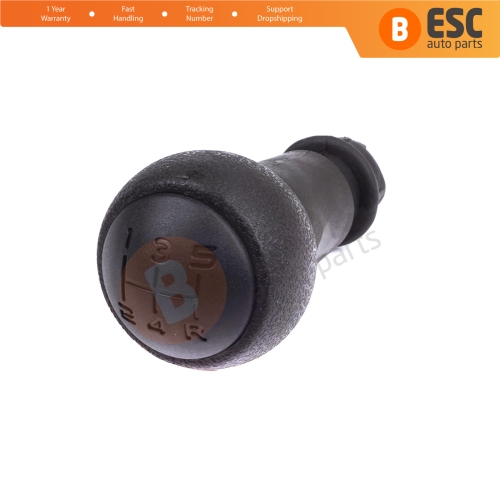 5 Speed Gear Shift Stick Knob Black For Peugeot Partner Tepee Citroen Berlingo MK2