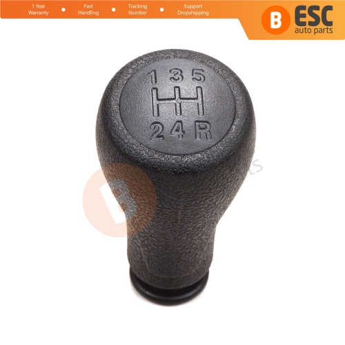 5 Speed Gear Shift Stick Knob Black For Citroen Nemo Peugeot Bipper Fiat Fiorino MK3 2008-On 2403FS