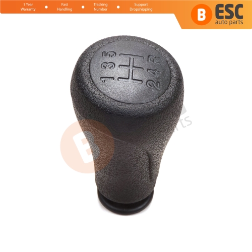 5 Speed Gear Shift Stick Knob Black For Citroen Nemo Peugeot Bipper Fiat Fiorino MK3 2008-On 2403FS