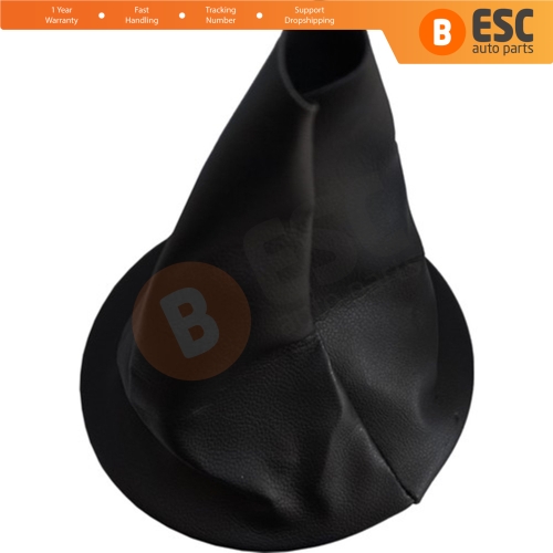 Gear Shift Stick Black Boot Gaiter For Peugeot Partner Tepee Berlingo MK2 B9 2008-2018 7591.T1 