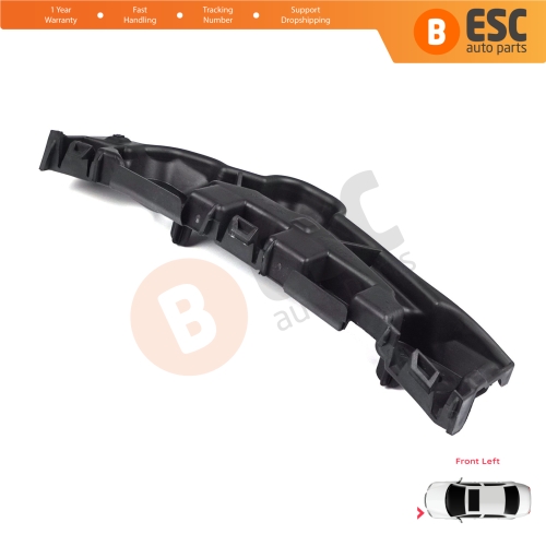 Bumper Holder Bracket 631433758R Front Left for Dacia Sandero Stepway MK2 Clio Symbol