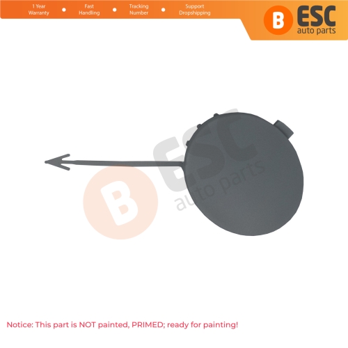 Front Bumper Tow Bar Eye Cover XS5117A989BE for Ford Ka MK1