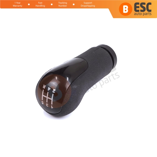 5 Speed Gear Shift Stick Knob Black For Ford Fiesta MK5 MK6 Fusion Transit Tourneo Connect MK1 2S6R7217AC