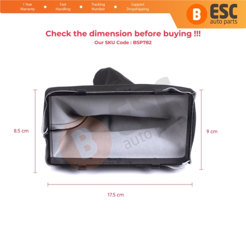 Parking Handbrake Black Boot Gaiter 578518 for Vauxhall Opel Corsa C Tigra Combo B