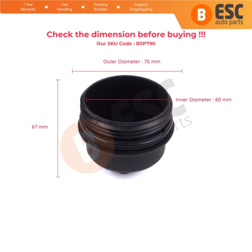 Oil Filter Housing 650170 for Chevrolet Aveo Cruze Vauxhall Opel Astra H J Corsa C Fiat Croma Alfa 159