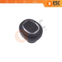5 Speed Gear Shift Stick Knob Black Chrome For Vauxhall Opel Astra F MK3 Vectra A Corsa B MK1 5738736
