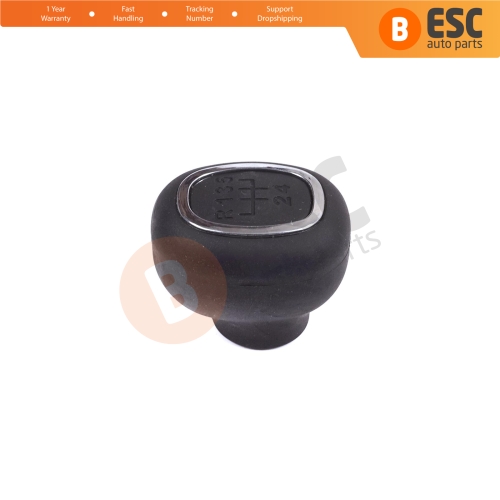 5 Speed Gear Shift Stick Knob Black Chrome For Vauxhall Opel Astra F MK3 Vectra A Corsa B MK1 5738736