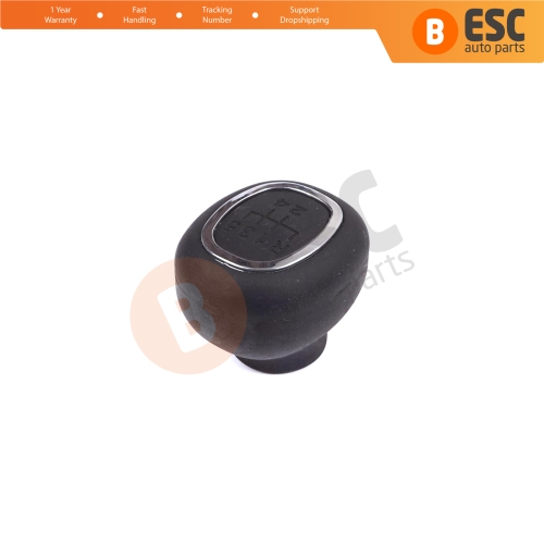 5 Speed Gear Shift Stick Knob Black Chrome For Vauxhall Opel Astra F MK3 Vectra A Corsa B MK1 5738736