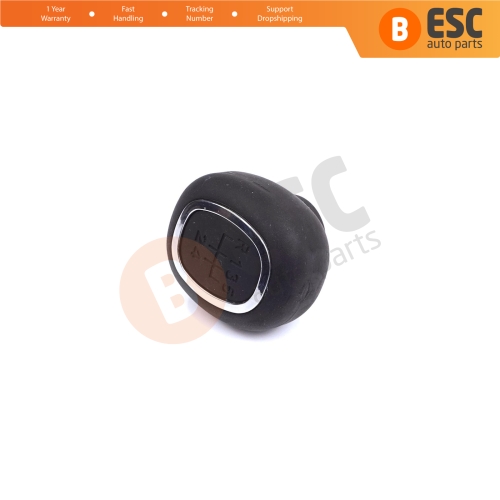 5 Speed Gear Shift Stick Knob Black Chrome For Vauxhall Opel Astra F MK3 Vectra A Corsa B MK1 5738736