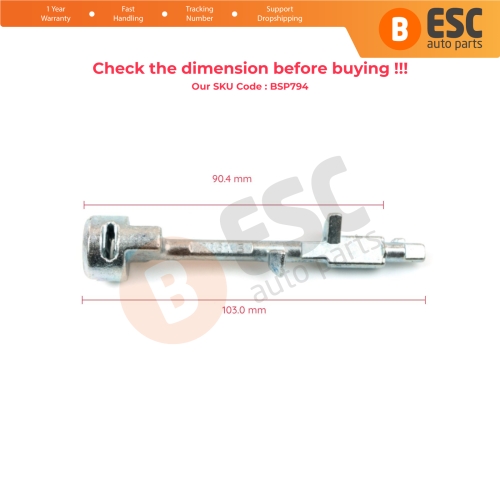 Steering Wheel Ignition Lock Barrel Locking Cylinder Shaft Rod 2061B For Toyota Land Cruiser 100 Lexus LX470 UZJ100 2002-2007