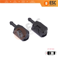2 Pieces Front Window Wiperarm Washer Nozzle Spray Jet for Volvo White DAF MAN Sprinter W901 W909 1070123