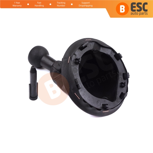 Gear Shift Knob Black Boot Gaiter Set 7591.T1 For Peugeot Partner Tepee Berlingo.