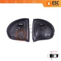 Exterior Side Wing Mirror Rubber Seals L+R Pads For Mercedes W211 S211 W203 S203 A413131418