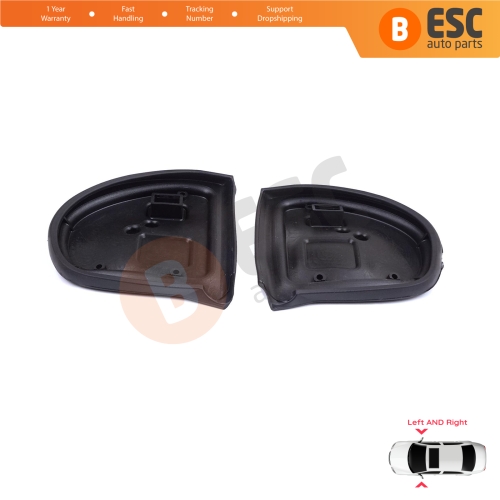 Exterior Side Wing Mirror Rubber Seals L+R Pads For Mercedes W211 S211 W203 S203 A413131418