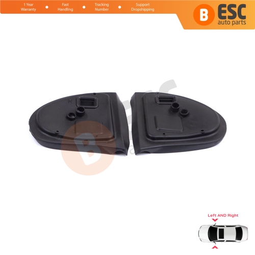 Exterior Side Wing Mirror Rubber Seals L+R Pads For Mercedes W211 S211 W203 S203 A413131418