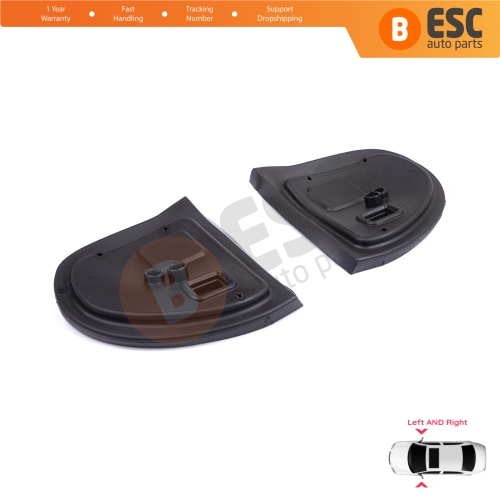 Exterior Side Wing Mirror Rubber Seals L+R Pads For Mercedes W211 S211 W203 S203 A413131418