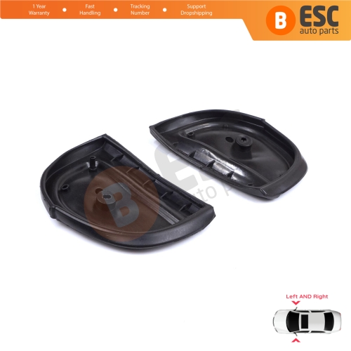 Exterior Side Wing Mirror Rubber Seals L+R Pads For Mercedes W210 W140 W202 S202 Pre-Facelift