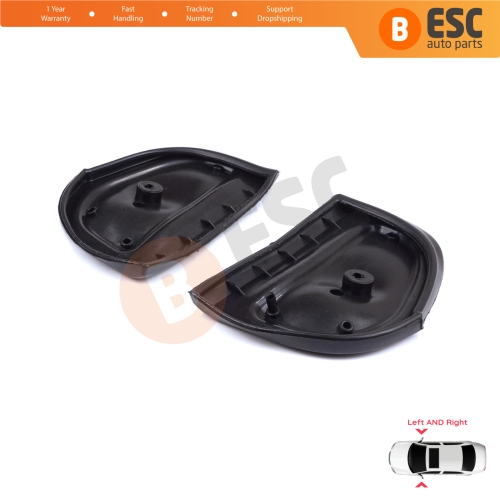Exterior Side Wing Mirror Rubber Seals L+R Pads For Mercedes W210 W140 W202 S202 Pre-Facelift