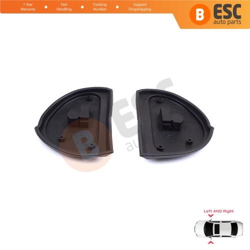 Exterior Side Wing Mirror Rubber Seals L+R Pads For Mercedes W210 W140 W202 S202 SL R129 Facelift