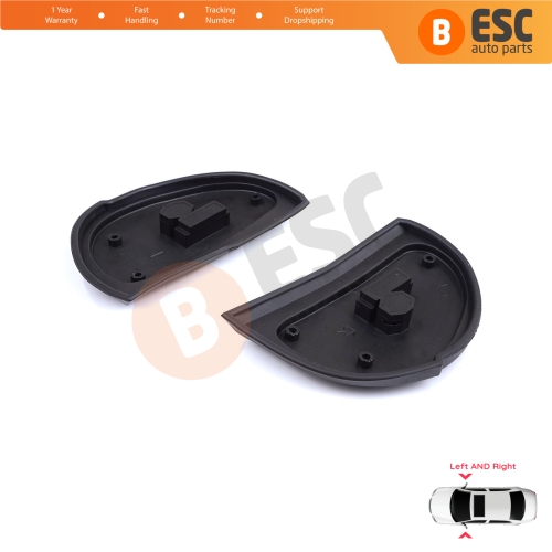 Exterior Side Wing Mirror Rubber Seals L+R Pads For Mercedes W210 W140 W202 S202 SL R129 Facelift