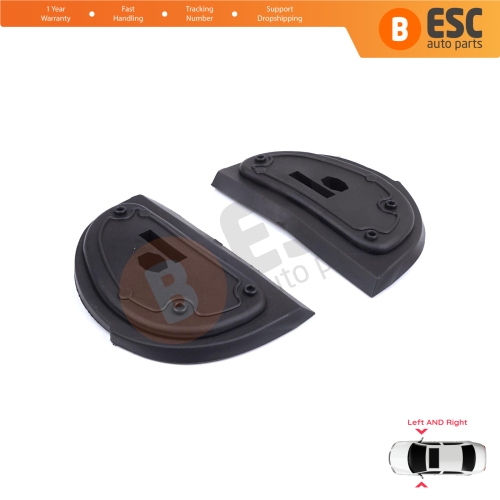 Exterior Side Wing Mirror Rubber Seals L+R Pads For Mercedes W210 W140 W202 S202 SL R129 Facelift