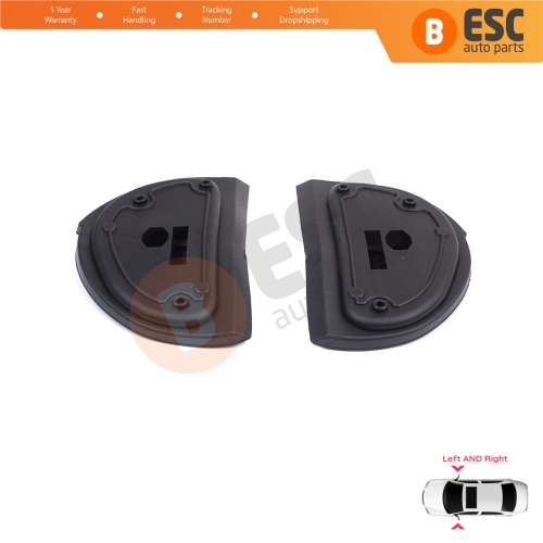 Exterior Side Wing Mirror Rubber Seals L+R Pads For Mercedes W210 W140 W202 S202 SL R129 Facelift