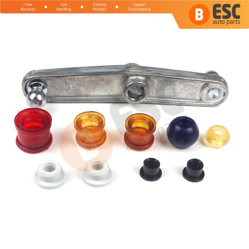 Gear Gearbox Shift Linkage Relay Lever Repair Kit for VW Transporter T4 MK4 Eurovan Caravelle 1990-2004 701711202 