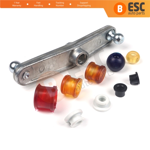 Gear Gearbox Shift Linkage Relay Lever Repair Kit for VW Transporter T4 MK4 Eurovan Caravelle 1990-2004 701711202 