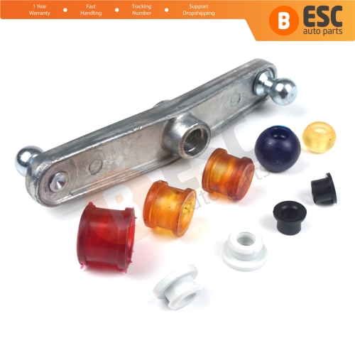 Gear Gearbox Shift Linkage Relay Lever Repair Kit for VW Transporter T4 MK4 Eurovan Caravelle 1990-2004 701711202 