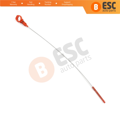 Oil Level Measurer Rod Metal Dipstick 500 mm for Peugeot Citroen 1.4 HDI Ford 1.4 TDCI Mazda 1.4 CD Engine 1331073