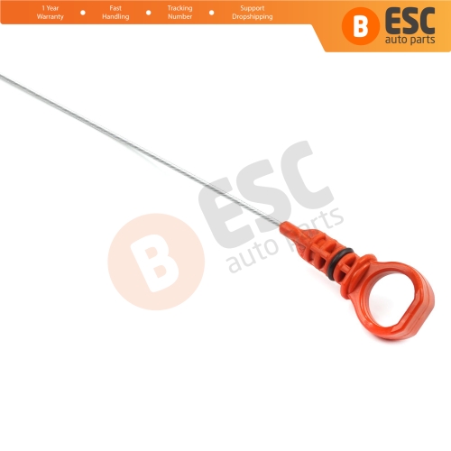 Oil Level Measurer Rod Metal Dipstick 500 mm for Peugeot Citroen 1.4 HDI Ford 1.4 TDCI Mazda 1.4 CD Engine 1331073