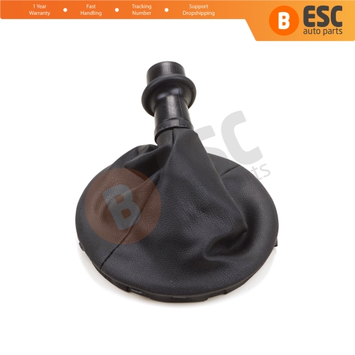 Gear Shift Stick Black Boot Gaiter for VW Transporter Multivan Caravelle T5 2003-2016 7H0711113