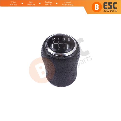 5 Speed Gear Shift Stick Knob Black for VW Transporter Multivan Caravelle T5 2003-2016 7H0711113