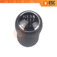 6 Speed Gear Shift Stick Knob Black for VW Transporter Multivan Caravelle T5 2003-2016 7H0711113