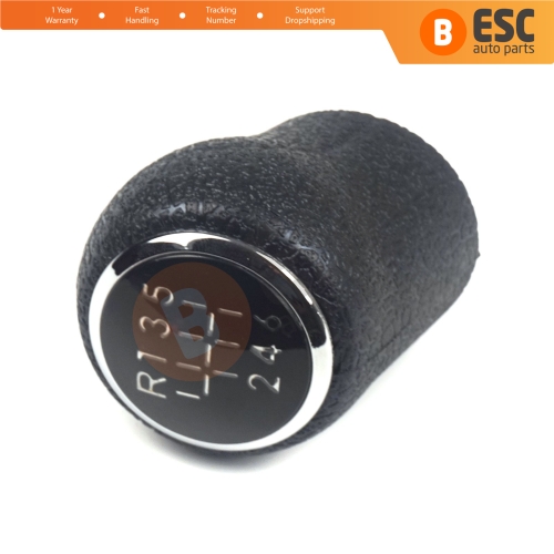 6 Speed Gear Shift Stick Knob Black for VW Transporter Multivan Caravelle T5 2003-2016 7H0711113