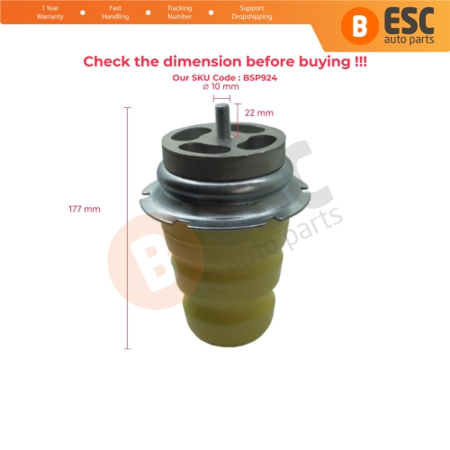 Rear Axle Suspension Bump Stop Rubber Buffer 46817717 for Fiat Doblo 119 223