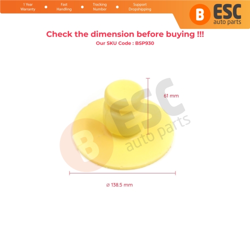 Suspension Rubber Buffer Bump Stop Rear Axle 424764 for Opel Astra G H