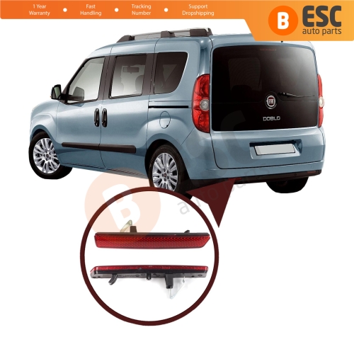 Rear Bumper Reflector Left Right 51810677 51810678 for Fiat Doblo MK2 Opel Combo D