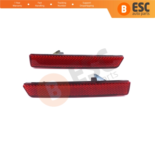 Rear Bumper Reflector Left Right 51810677 51810678 for Fiat Doblo MK2 Opel Combo D