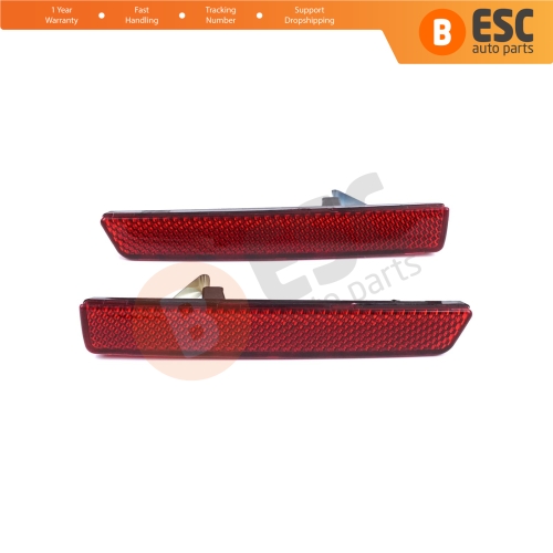 Rear Bumper Reflector Left Right 51810677 51810678 for Fiat Doblo MK2 Opel Combo D